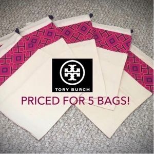 🎁🎁🆕 5 TORY BURCH DUST BAGS